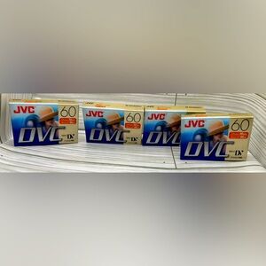 4 NEW JVC Mini dvc 60 Cassette Tape